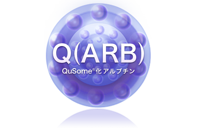 Q(ARB) QuSome化アルブチン