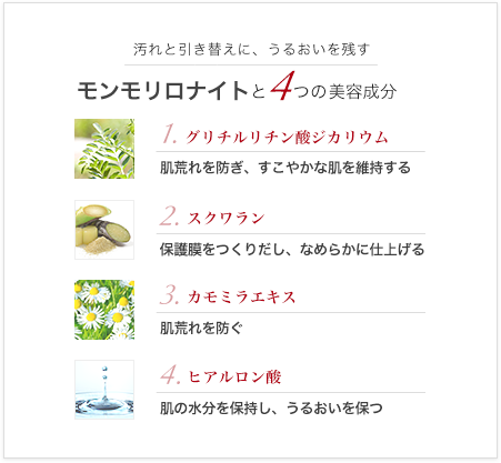 4つの成分